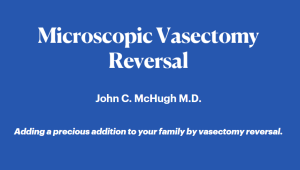 Vasectomy reversal eBook